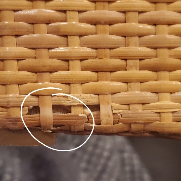 Kate Spade "Dancer" green preppy wedge sandal, size 7.5M - Picture 16 of 16